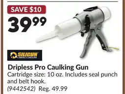 Princess Auto Dripless Pro Caulking Gun offer