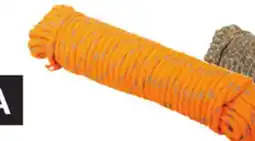 Princess Auto 1/4 in. x 50 ftReflective Braided Polypropylene Ropes, Orange offer