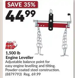 Princess Auto 1,500 lb Engine Leveller offer