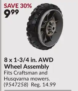 Princess Auto 8 x 1-3/4 in. AWD Wheel Assembly offer