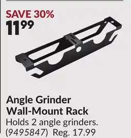 Princess Auto Angle Grinder Wall-Mount Rack offer