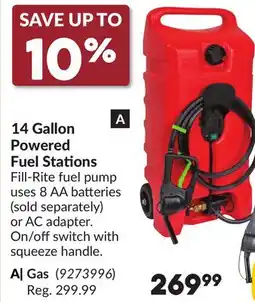 Princess Auto SCEPTER 14 Gallon Powered Fuel Stations offer