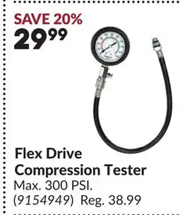 Princess Auto Flex Drive Compression Tester offer