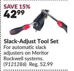 Princess Auto Slack-Adjust Tool Set offer