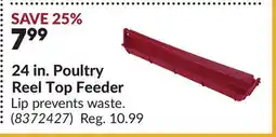 Princess Auto 24 in. Poultry Reel Top Feeder offer