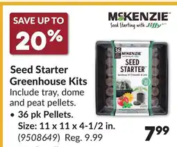 Princess Auto Seed Starter Greenhouse Kits 36 pk Pellets. Size: 11 x 11 x 4-1/2 in offer