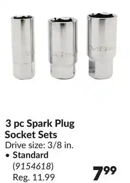 Princess Auto 3 pc Spark Plug Socket Sets offer