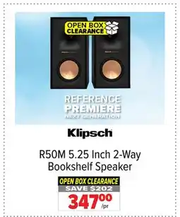 2001 Audio Video R50M 5.25 Inch 2-Way Bookshelf Speaker offer