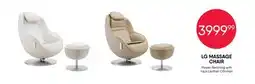 Meubles RD LG Massage Chairs offer