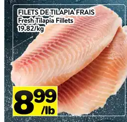 Supermarché PA Fresh Tilapia Fillets | FILETS TILAPIA FRAIS offer