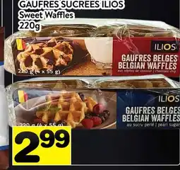 Supermarché PA GAUFRES SUCRÉES ILIOS | Sweet Waffles offer