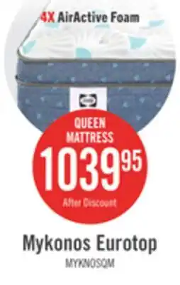 The Brick Sealy Posturepedic Luxury Crown Jewel Resort Mykonos Eurotop Queen Mattress offer