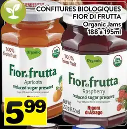 Supermarché PA CONFITURES BIOLOGIQUES FIOR DI FRUTTA | Organic Jams offer
