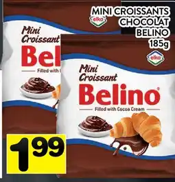 Supermarché PA MINI CROISSANTS CHOCOLAT BELINO offer