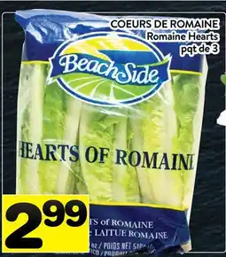 Supermarché PA COEURS DE ROMAINE | Romaine Hearts offer