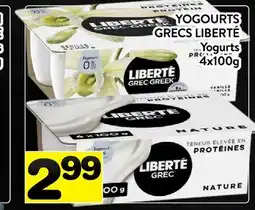 Supermarché PA Yogurts | GRECS LIBERTÉ offer