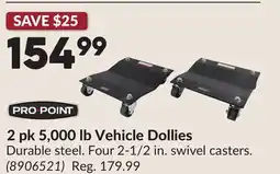 Princess Auto 2 pk 5,000 lb Vehicle Dollies offer