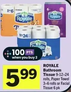 IGA Royale bathroom tissue offer