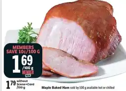 IGA Maple Baked Ham offer