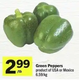 IGA Green Peppers offer