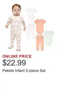 Costco Pekkle Infant 5-piece Set offer