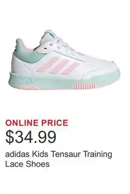 Costco adidas Kids Tensaur Training Lace Shoes offer