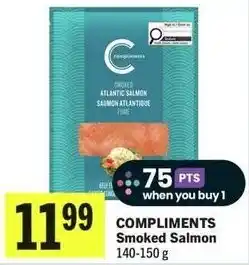 IGA Compliments smoked salmon offer