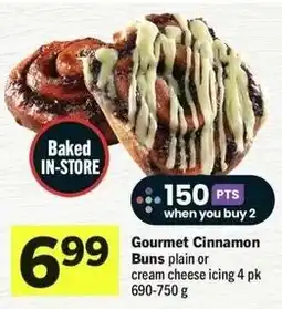 IGA Gourmet Cinnamon Buns offer
