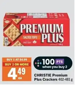 IGA Christie premium plus crackers offer