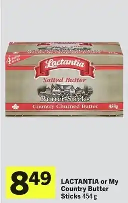 IGA Lactantia or my country butter sticks offer