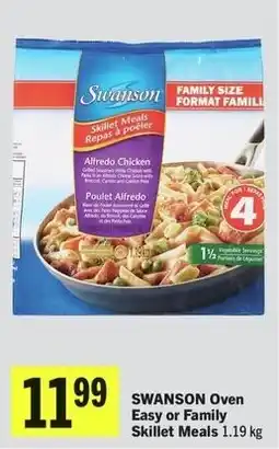 IGA Swanson oven easy or family skillet meals offer