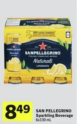 IGA San pellegrino sparkling beverage offer