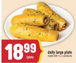 Marché Adonis Daily large plate offer