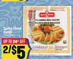 Marché Adonis Spring Home dough offer