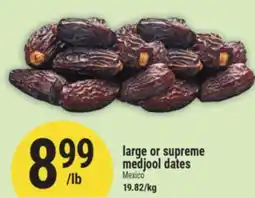 Marché Adonis LARGE OR SUPREME MEDJOOL DATES offer