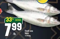 Marché Adonis Fresh sea bass offer