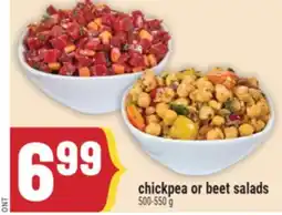 Marché Adonis chickpea or beet salads offer
