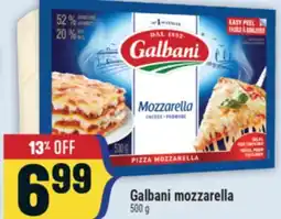 Marché Adonis GALBANI MOZZARELLA offer