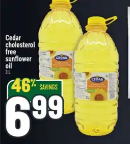 Marché Adonis Cedar cholesterol free sunflower oil offer