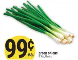 Marché Adonis green onions offer