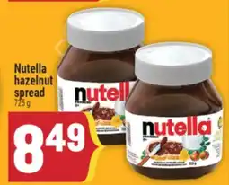 Marché Adonis Nutella hazelnut spread offer