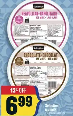 Marché Adonis Selection ice milk offer