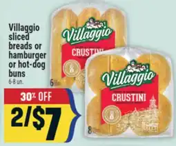 Marché Adonis Villaggio sliced breads or hamburger or hot-dog buns offer
