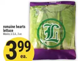 Marché Adonis ROMAINE HEARTS LETTUCE offer