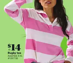 Giant Tiger Rugby tee offer