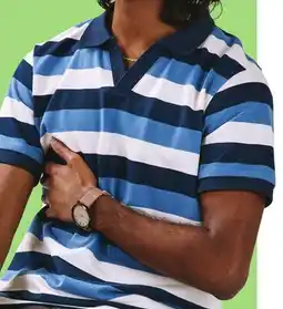 Giant Tiger pique, printed or jacquard polo offer