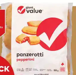 Giant Tiger Panzerotti offer