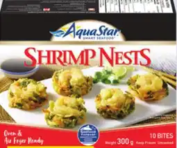 Giant Tiger Aqua Star shrimp nest or breaded shrimp offer