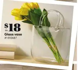 Giant Tiger Glass vase offer