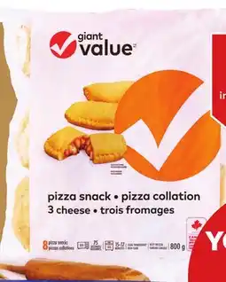 Giant Tiger Giant Value pizza snack offer